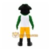 Green Pirate Mascot Costume for Sports Events