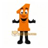 Orange Number One Mascot Costume for Events and Promotions Orange Number One Mascot Costume for Events and Promotions