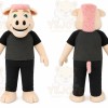 Pink Pig Mascot Costume for Events and Promotions