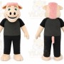 Pink Pig Mascot Costume for Events and Promotions