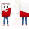 White Milk Carton Mascot Costume for Restaurant Promotions