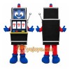 Black Slot Machine Mascot Costume for Events and Promotions