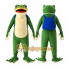 Green Frog Mascot Costume for Events and Promotions