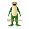 Green Frog Mascot Costume for Events and Promotions