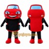 Red Car Mascot Costume for Events and Promotions Red Car Mascot Costume for Events and Promotions