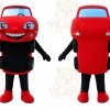 Red Car Mascot Costume for Events and Promotions