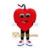 Red Heart Mascot Costume for Holiday Events