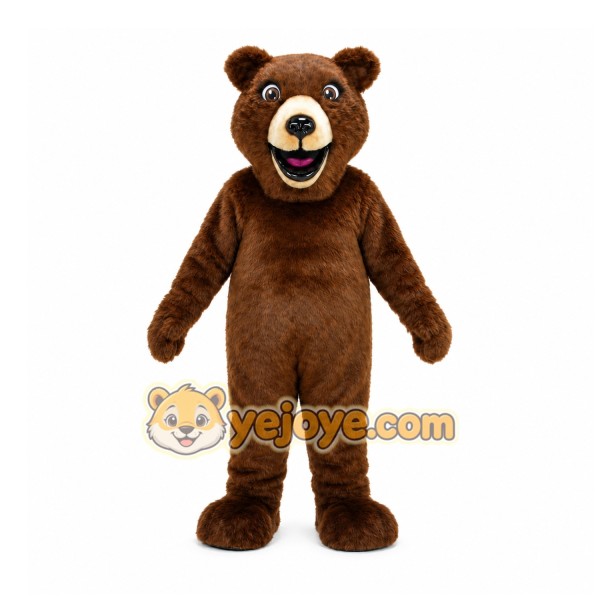 Brown Bear Mascot Costume for Events and Promotions