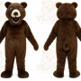 Brown Bear Mascot Costume for Events and Promotions