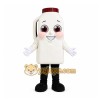 White Milk Carton Mascot Costume for Restaurant Promotions White Milk Carton Mascot Costume for Restaurant Promotions
