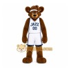 Brown Bear In Sports Uniform Mascot Costume for Sports Events Brown Bear In Sports Uniform Mascot Costume for Sports Events