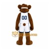 Brown Bear In Sports Uniform Mascot Costume for Sports Events Brown Bear In Sports Uniform Mascot Costume for Sports Events