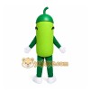Green Pickle Mascot Costume for Events and Promotions Green Pickle Mascot Costume for Events and Promotions