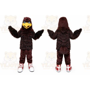 Brown Bird Mascot Costume for Sports Events