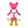 Pink Cat Mascot Costume for Children's Events Pink Cat Mascot Costume for Children's Events