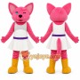 Pink Cat Mascot Costume for Children's Events