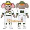 Gray Elephant Mascot Costume for Sports Events Gray Elephant Mascot Costume for Sports Events