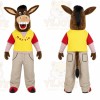 Brown Donkey Mascot Costume for Events and Promotions
