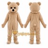 Tan Bear Mascot Costume for Children's Events