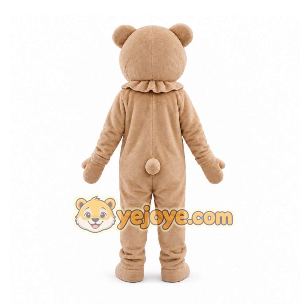 Tan Bear Mascot Costume for Children's Events