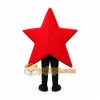 Red Star Mascot Costume for Events and Promotions