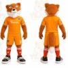 Orange Fox Mascot Costume for Sports Events