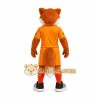 Orange Fox Mascot Costume for Sports Events Orange Fox Mascot Costume for Sports Events