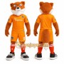 Orange Fox Mascot Costume for Sports Events