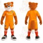 Orange Fox Mascot Costume for Sports Events