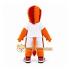 Orange Bird Mascot Costume for Sports Events