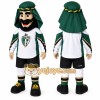 Green Man With Turban Mascot Costume for Sports Events