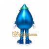 Blue Water Drop Mascot Costume for Corporate Events Blue Water Drop Mascot Costume for Corporate Events