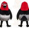 Red Bird Mascot Costume for Sports Events