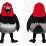 Red Bird Mascot Costume for Sports Events
