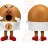 Brown Doughnut Mascot Costume for Restaurant Promotions