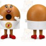 Brown Doughnut Mascot Costume for Restaurant Promotions