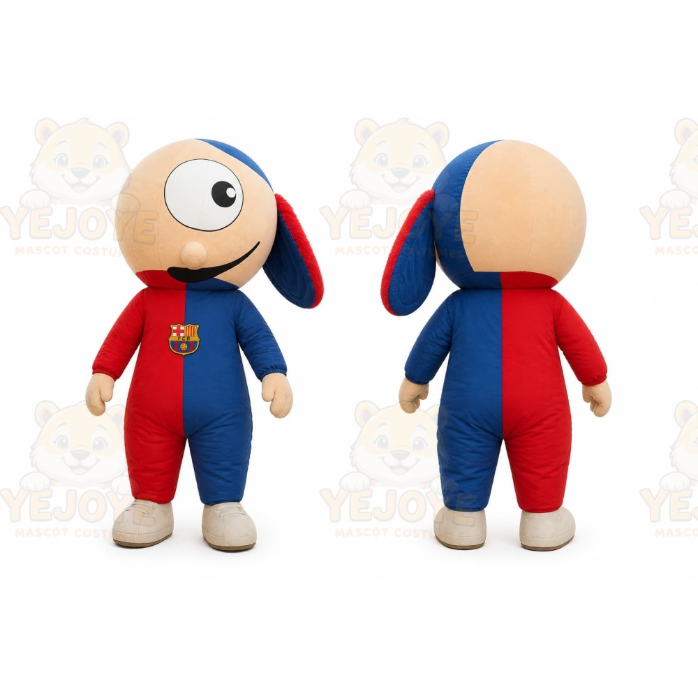 Blue Dog Mascot Costume for Events and Promotions