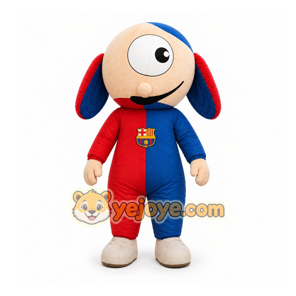 Blue Dog Mascot Costume for Events and Promotions