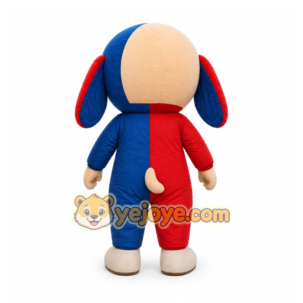 Blue Dog Mascot Costume for Events and Promotions