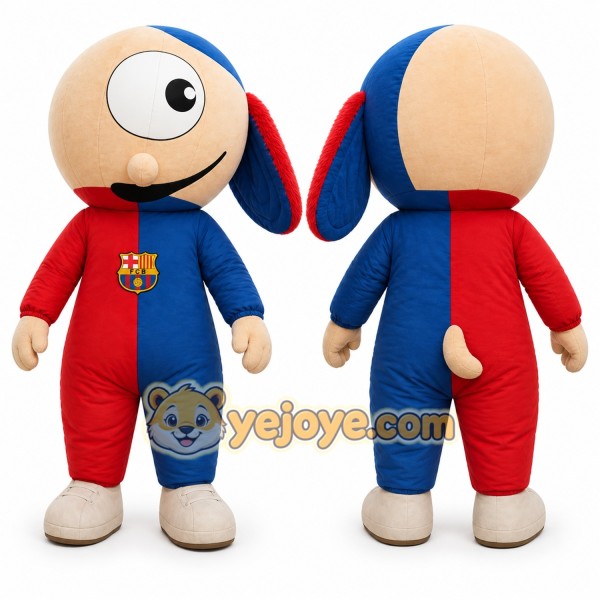 Blue Dog Mascot Costume for Events and Promotions