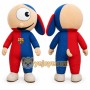 Blue Dog Mascot Costume for Events and Promotions