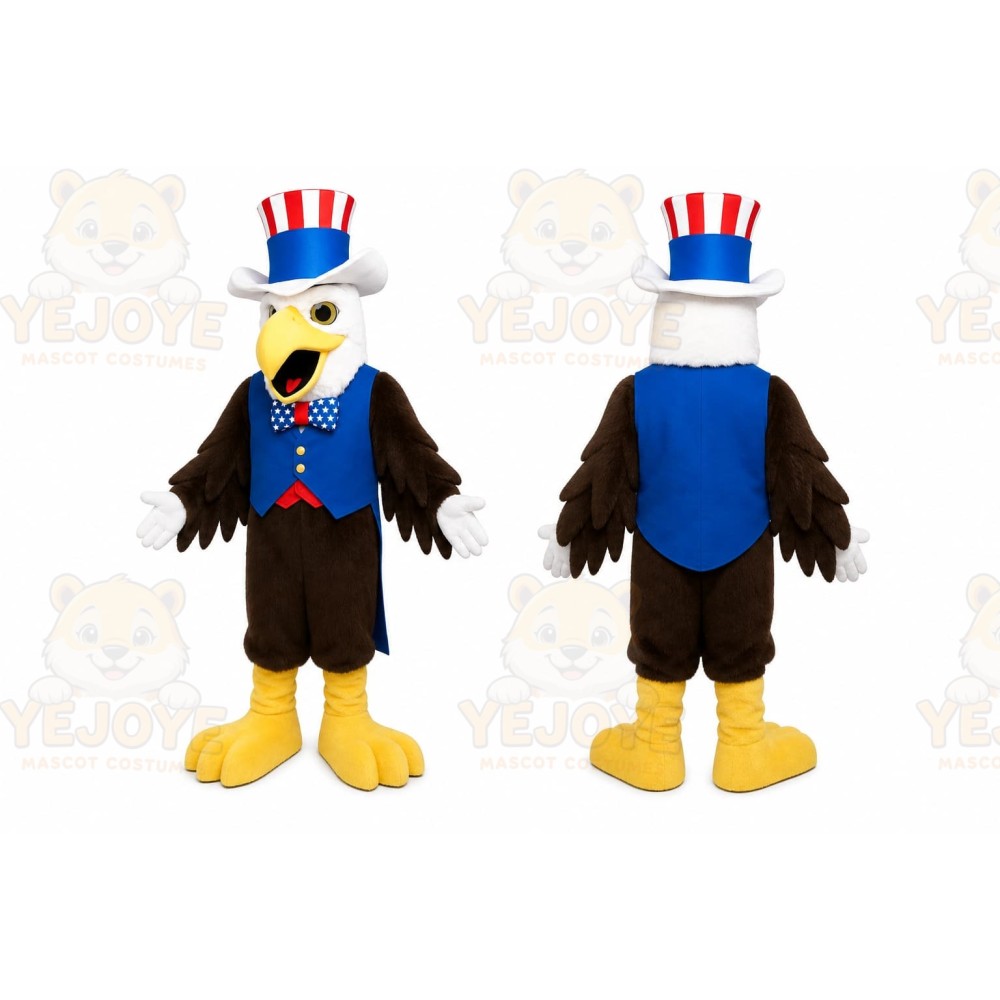 Brown Eagle Mascot Costume for Events and Promotions