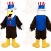 Brown Eagle Mascot Costume for Events and Promotions