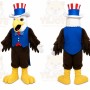 Brown Eagle Mascot Costume for Events and Promotions