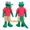 Green Alligator Mascot Costume for Events and Promotions Green Alligator Mascot Costume for Events and Promotions