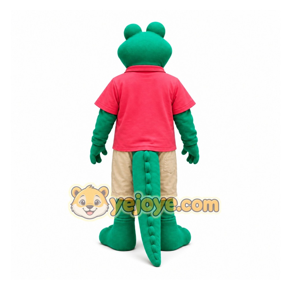 Green Alligator Mascot Costume for Events and Promotions Green Alligator Mascot Costume for Events and Promotions