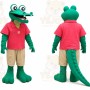 Green Alligator Mascot Costume for Events and Promotions