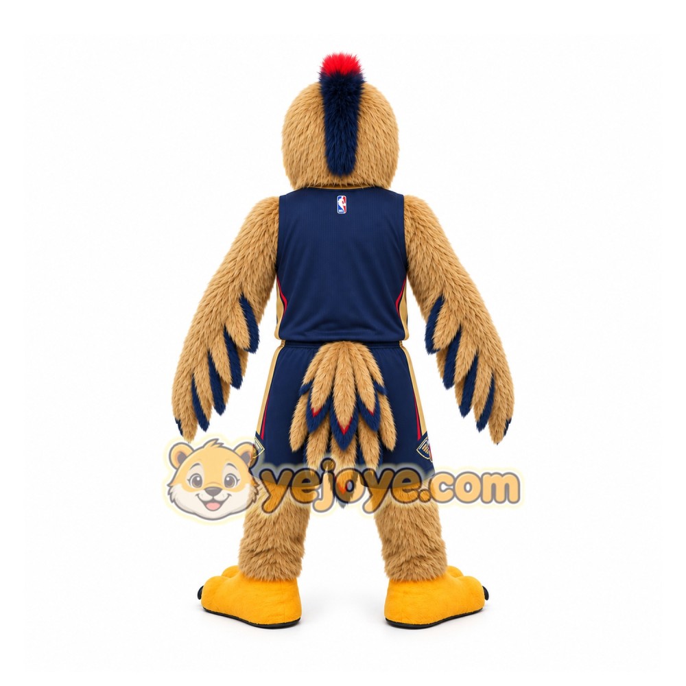 Brown Bird Mascot Costume for Sports Events Brown Bird Mascot Costume for Sports Events