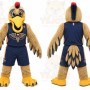 Brown Bird Mascot Costume for Sports Events