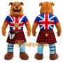 Brown Bulldog Mascot Costume for Events and Promotions